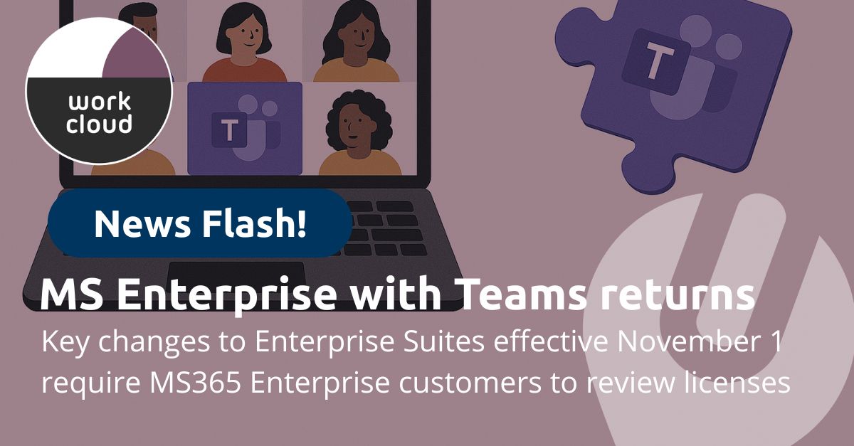 Wijzigingen in Microsoft Enterprise Suites en Teams