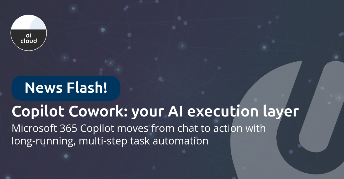 Copilot Cowork: your AI execution layer in Microsoft 365