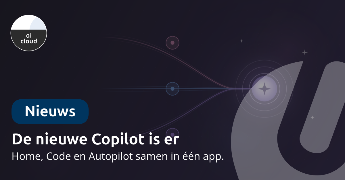 De nieuwe Copilot: Home, Code en Autopilot in één app